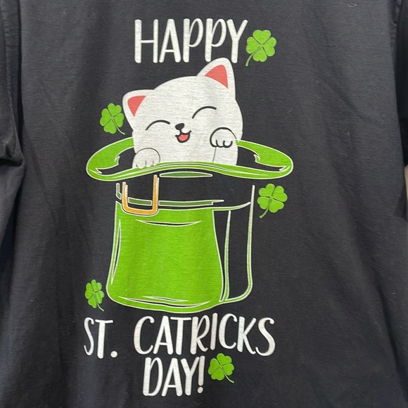 Port & Company Men’s T Shirt Happy Patrick’s Day size XL - Picture 3 of 6